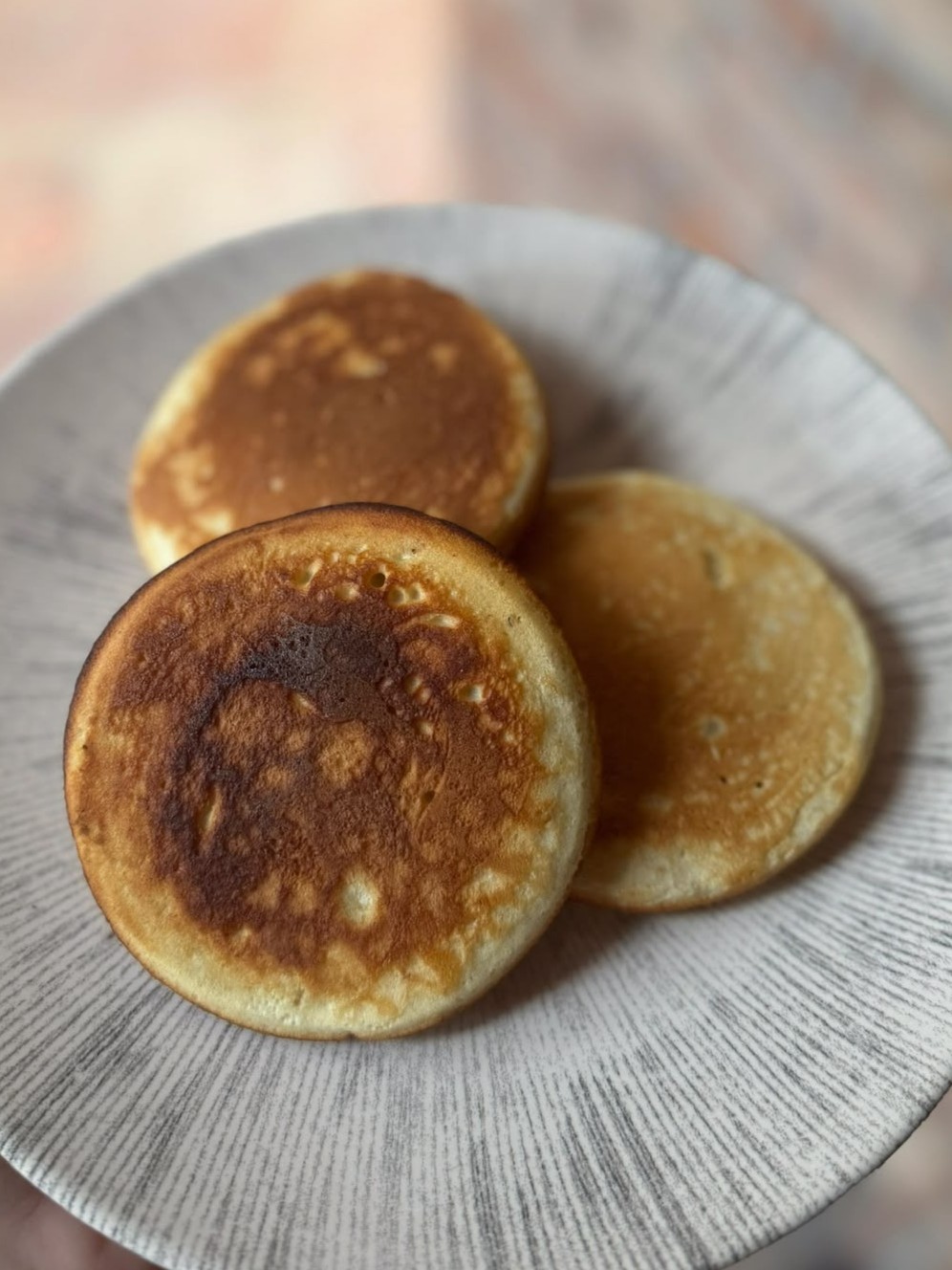 Pancakes de harina integral + harina de almendras