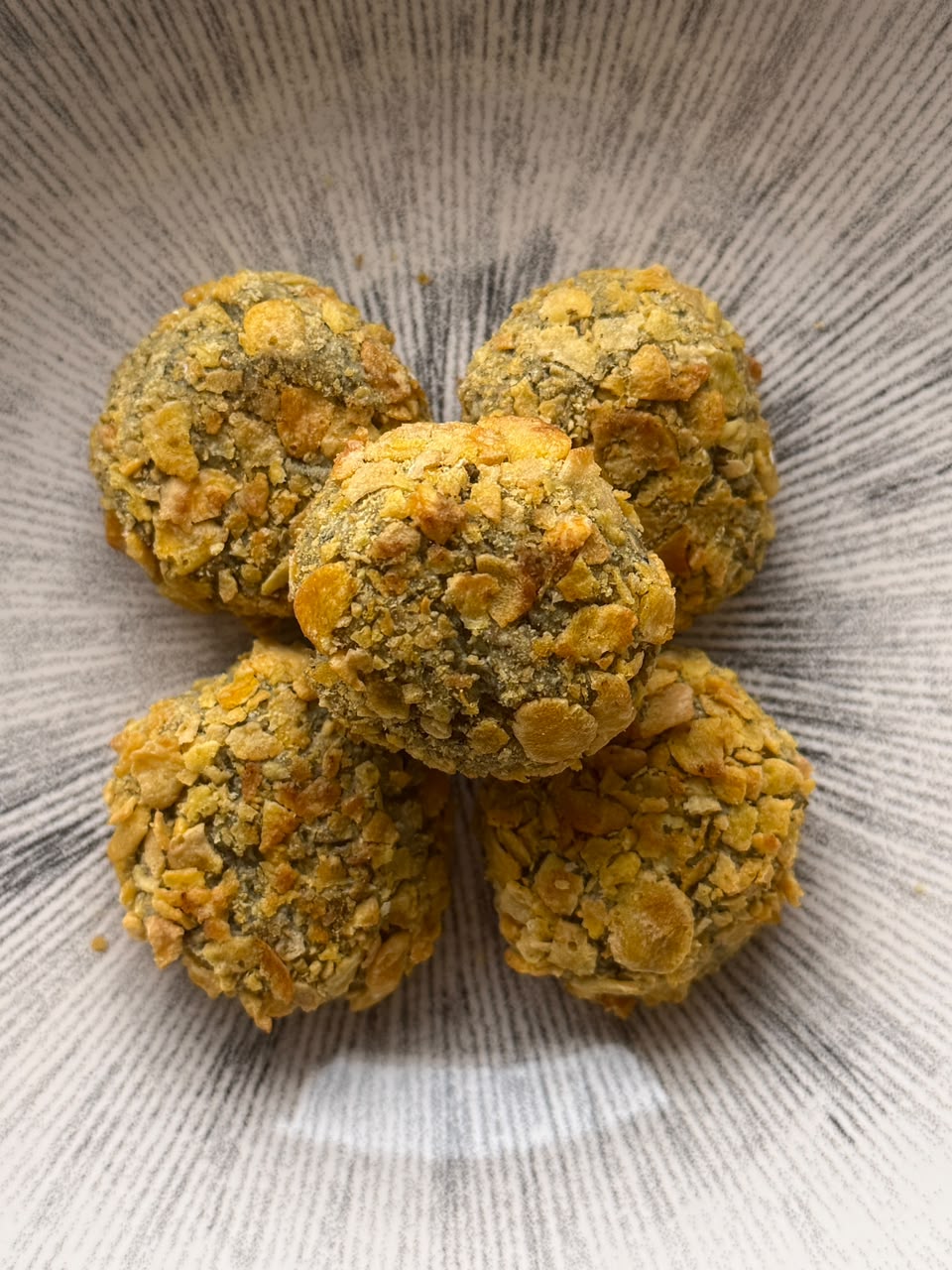 Croquetas de papa y mung 2
