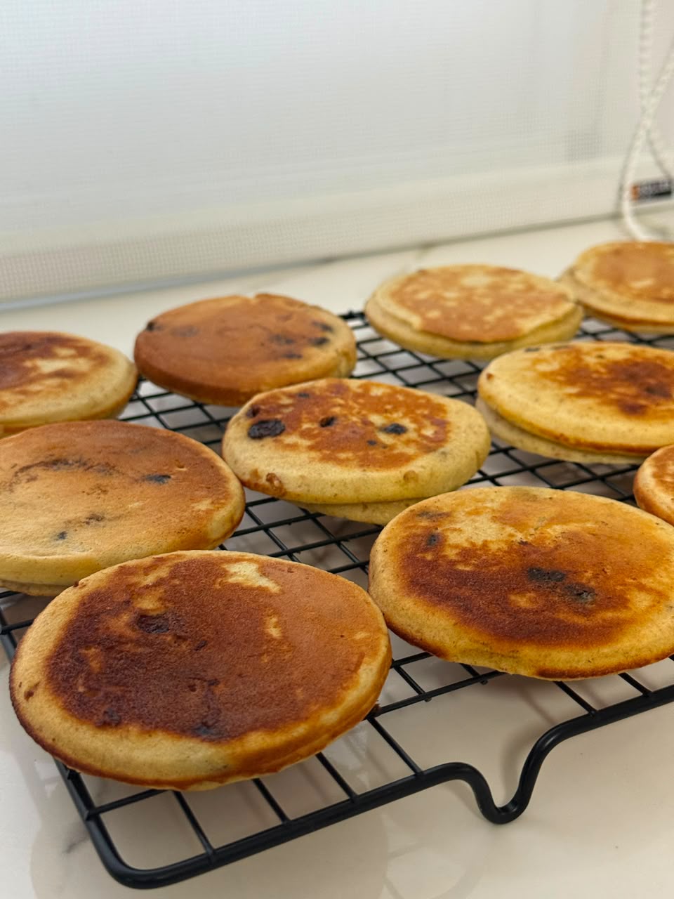 Pancakes de harina integral + harina de almendras